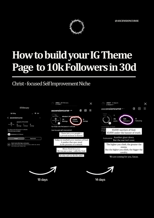 Grow Your Christ-focused Instagram to 10k Followers